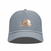 NHL Colorado Avalanche Levelwear Gordon Copper Insignia Vented Adjustable Hat - Gray
