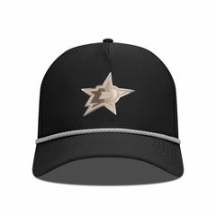 NHL Dallas Stars Levelwear Gordon Copper Insignia Vented Adjustable Hat - Black
