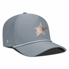 NHL Dallas Stars Levelwear Gordon Copper Insignia Vented Adjustable Hat - Gray
