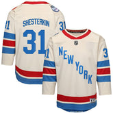 NHL Igor Shesterkin New York Rangers Outerstuff Youth 2026 NHL Winter Classic Premier Jersey - White
