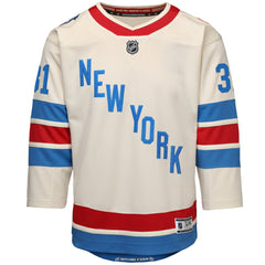 NHL Igor Shesterkin New York Rangers Outerstuff Youth 2026 NHL Winter Classic Premier Jersey - White