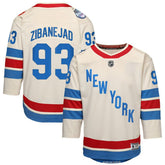 NHL Mika Zibanejad New York Rangers Outerstuff Youth 2026 NHL Winter Classic Premier Jersey - White