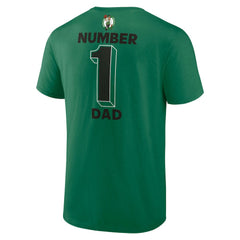 Boston Celtics #1 Dad Jersey T-Shirt Kelly Green