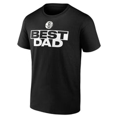 Brooklyn Nets Greatest Dad T-Shirt Black