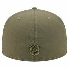 NHL Washington Capitals New Era Military Appreciation Flag 59FIFTY Fitted Hat - Olive
