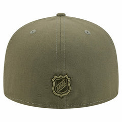 NHL Philadelphia Flyers New Era Military Appreciation Flag 59FIFTY Fitted Hat - Olive