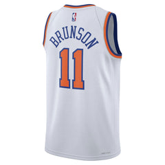 NBA Jalen Brunson New York Knicks Unisex Swingman Jersey - Association Edition - White