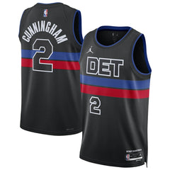 NBA Cade Cunningham Detroit Pistons Unisex Swingman Jersey sale - Statement Editi- Black