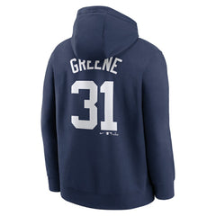 Riley Greene Detroit Tigers Nike Player Name & Number Club Fleece Pullover Hoodie - Navy Hoodies