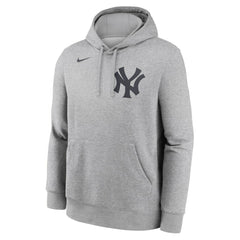 Anthony Volpe New York Yankees Nike Player Name & Number Club Fleece Pullover Hoodie - Heather Gray Hoodies
