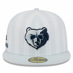 Memphis Grizzlies 2025/26 City Edition Alternate 59FIFTY Fitted Hat White
