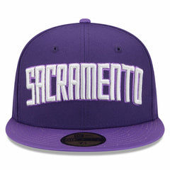 Sacramento Kings 2025/26 City Edition Alternate 59FIFTY Fitted Hat Purple