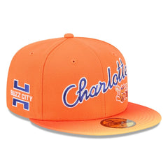 Charlotte Hornets 2025/26 City Edition Alternate 59FIFTY Fitted Hat Orange