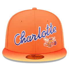 Charlotte Hornets 2025/26 City Edition Alternate 59FIFTY Fitted Hat Orange