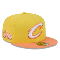 Cleveland Cavaliers 2025/26 City Edition Alternate 9FIFTY Snapback Hat Gold