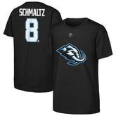 NHL Nick Schmaltz Utah Mammoth Outerstuff Name & Number T-Shirt - Black