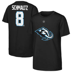 NHL Nick Schmaltz Utah Mammoth Outerstuff Name & Number T-Shirt - Black