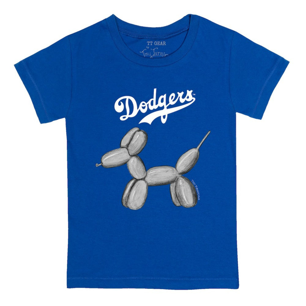 Los Angeles Dodgers Tiny Turnip Youth Balloon Dog T-Shirt - Royal T-shirts