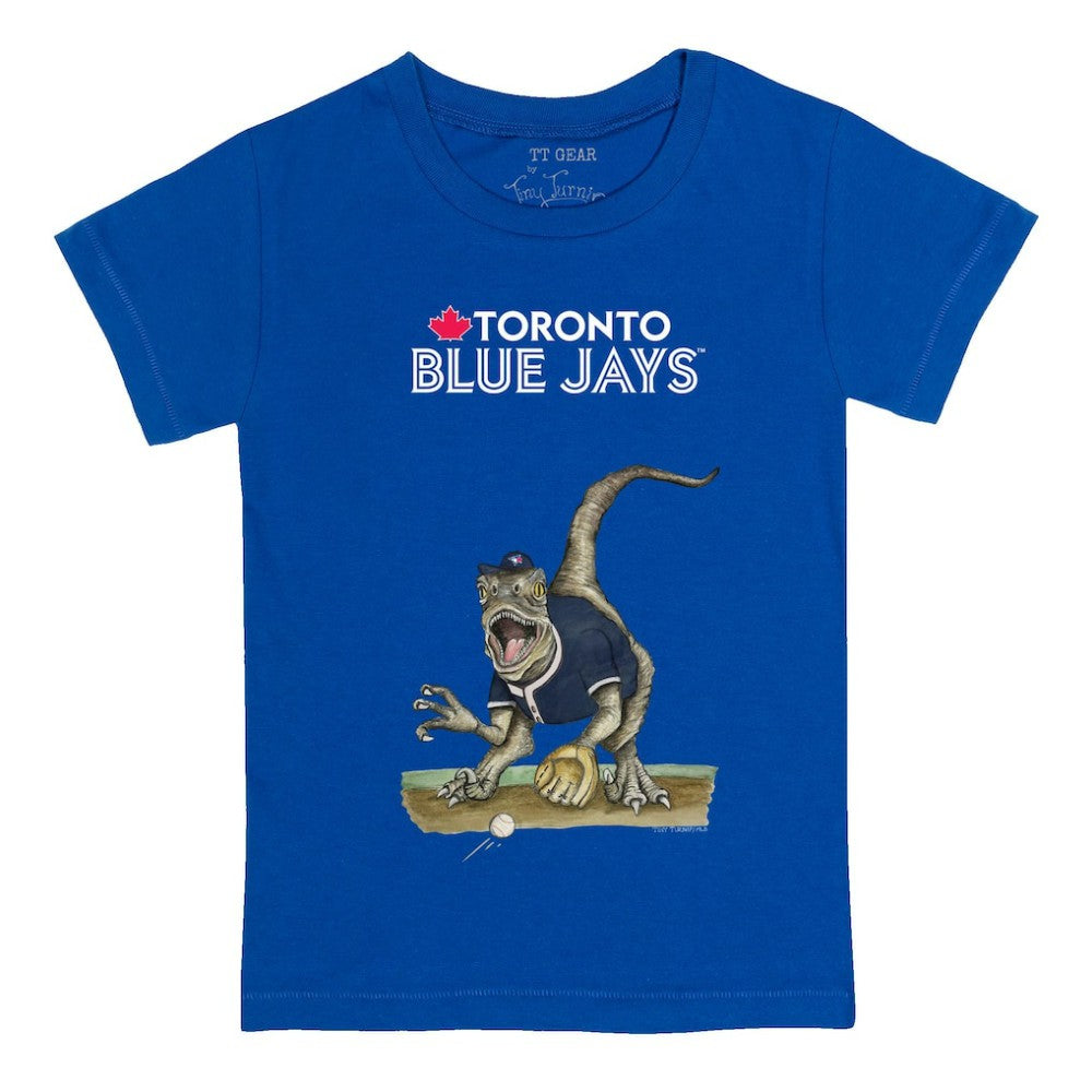 Toronto Blue Jays Tiny Turnip Youth Velociraptor T-Shirt - Royal T-shirts