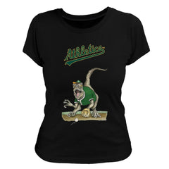 Athletics Tiny Turnip Women's Velociraptor T-Shirt - Black T-shirts