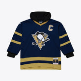 NHL Pittsburgh Penguins Mitchell & Ness x Just Don Jersey Hoodie - Navy