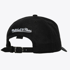 NHL Los Angeles Kings Mitchell & Ness x Just Don Wave Script Pro Strapback Hat - Black