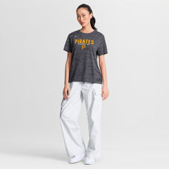 Pittsburgh Pirates Nike Women's Authentic Collection Velocity Dri-FIT T-Shirt - Black T-shirts