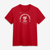 Washington Nationals Nike Women's Authentic Collection Early Work Tri-Blend Dri-FIT T-Shirt - Red T-shirts