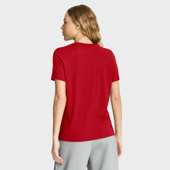 Washington Nationals Nike Women's Authentic Collection Early Work Tri-Blend Dri-FIT T-Shirt - Red T-shirts