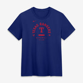 Texas Rangers Nike Women's Authentic Collection Early Work Tri-Blend Dri-FIT T-Shirt - Royal T-shirts