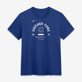Chicago Cubs Nike Women's Authentic Collection Early Work Tri-Blend Dri-FIT T-Shirt - Royal T-shirts