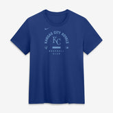 Kansas City Royals Nike Women's Authentic Collection Early Work Tri-Blend Dri-FIT T-Shirt - Royal T-shirts