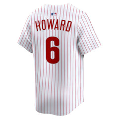 MLB Ryan Howard Philadelphia Phillies Nike Limited Jersey - White