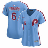 MLB Ryan Howard Philadelphia Phillies Nike Women's Alternate Limited Jersey - Light Blue
