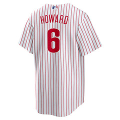 MLB Ryan Howard Philadelphia Phillies Nike Replica Player Jersey - White