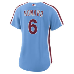 MLB Ryan Howard Philadelphia Phillies Nike Women's Replica Jersey - Light Blue