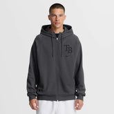Tampa Bay Rays Nike Authentic Collection Player Raglan Dri-FIT Full-Zip Hoodie - Anthracite Hoodies