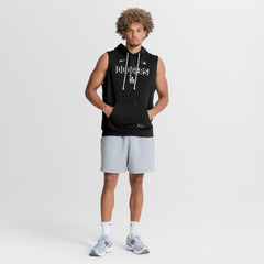Los Angeles Dodgers Nike Authentic Collection Standard Issue Dri-FIT Sleeveless Hoodie - Black Hoodies