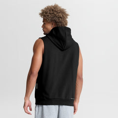 Colorado Rockies Nike Authentic Collection Standard Issue Dri-FIT Sleeveless Hoodie - Black Hoodies