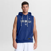 Toronto Blue Jays Nike Authentic Collection Standard Issue Dri-FIT Sleeveless Hoodie - Royal Hoodies