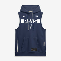 Tampa Bay Rays Nike Authentic Collection Standard Issue Dri-FIT Sleeveless Hoodie - Navy Hoodies