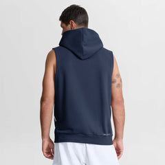 Seattle Mariners Nike Authentic Collection Standard Issue Dri-FIT Sleeveless Hoodie - Navy Hoodies