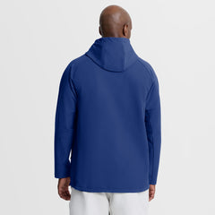 Kansas City Royals Nike Authentic Collection Raglan Therma-FIT Full-Zip Hooded Jacket - Royal Jackets