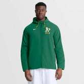 Athletics Nike Authentic Collection Raglan Therma-FIT Full-Zip Hooded Jacket - Kelly Green Jackets