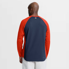 Houston Astros Nike Authentic Collection Raglan Dri-FIT Sweatshirt - Navy Sweatshirts