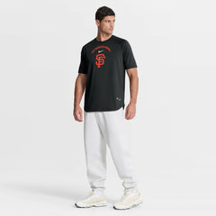 San Francisco Giants Nike Authentic Collection Batting Practice Pre-Game Raglan Dri-FIT Top - Black Tops