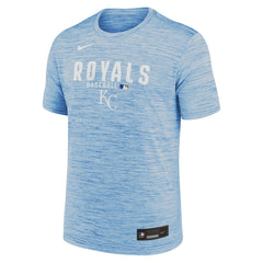Kansas City Royals Nike Authentic Collection Velocity Dri-FIT T-Shirt - Light Blue T-shirts
