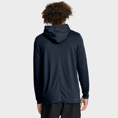 Atlanta Braves Nike Authentic Collection Dri-FIT Long Sleeve Hooded T-Shirt - Navy T-shirts