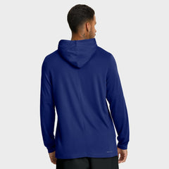 Texas Rangers Nike Authentic Collection Dri-FIT Long Sleeve Hooded T-Shirt - Royal T-shirts