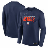 Houston Astros Nike Authentic Collection Legend Dri-FIT Long Sleeve T-Shirt - Navy T-shirts